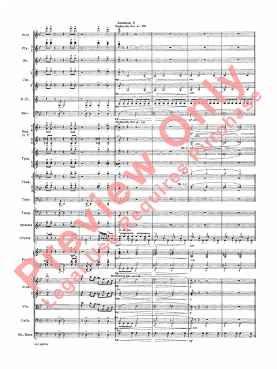 Themes from 007 Full Orchestra scores gallery preview page 5