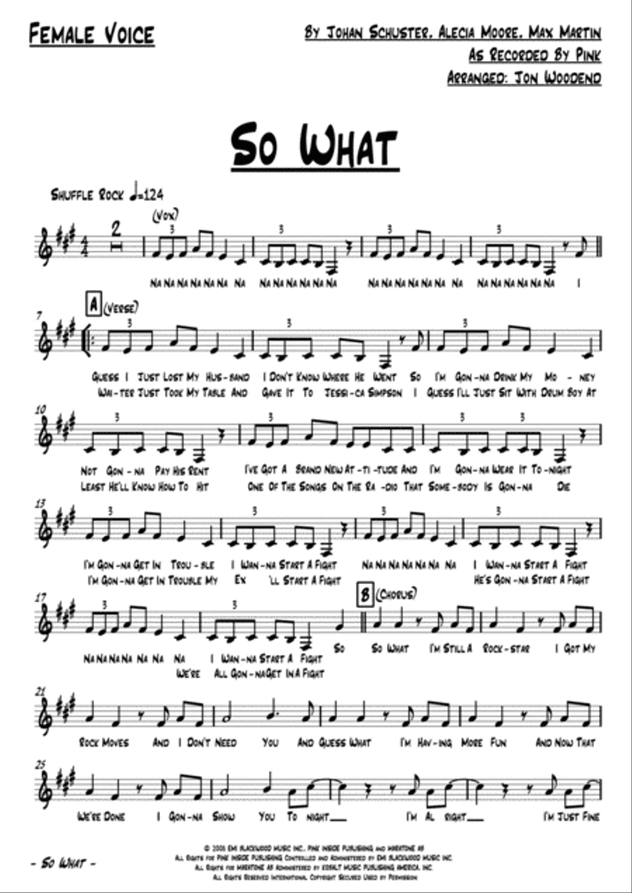 So What Jazz Ensemble scores gallery preview page 2