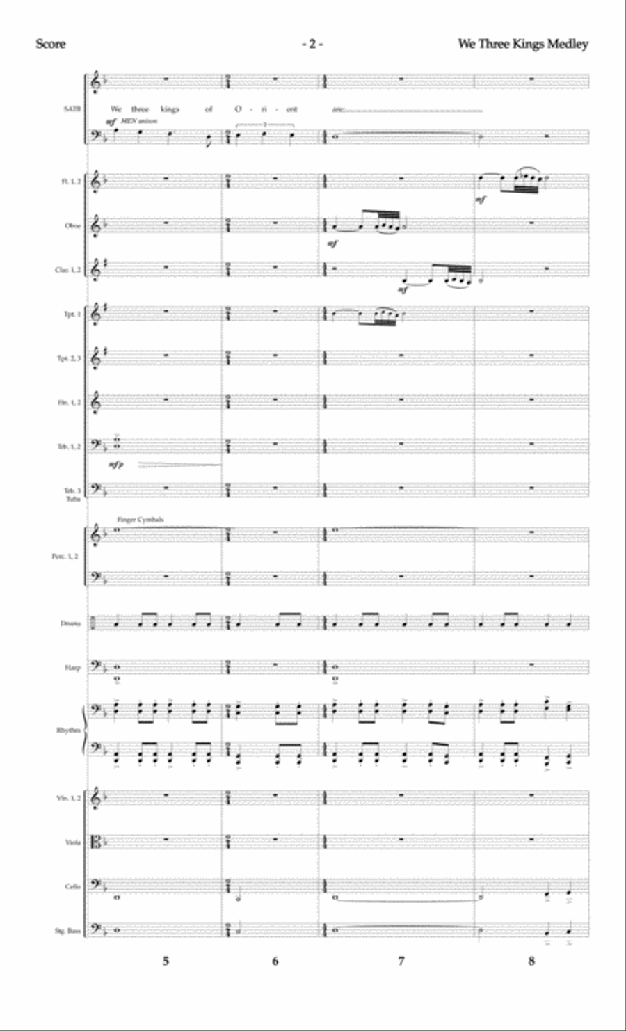 Behold, a Savior! - CD with Printable Parts Choir scores gallery preview page 19