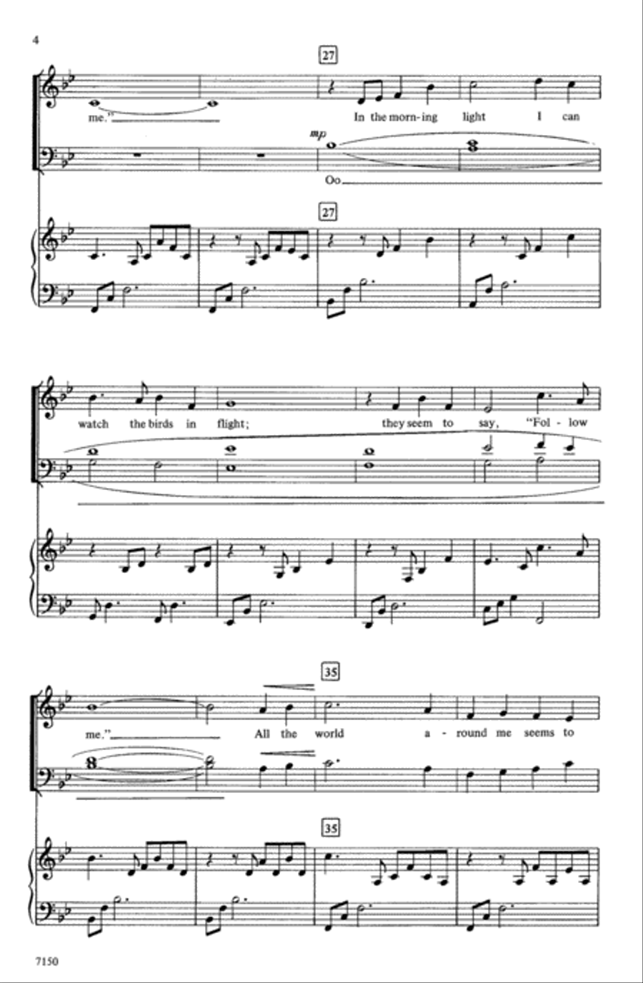 Come Follow Me Come Follow Me Choir scores gallery preview page 3