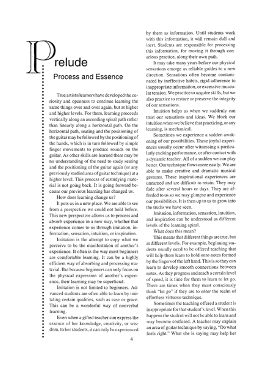 Mastering Guitar Technique: Process and Essence Acoustic Guitar scores gallery preview page 5