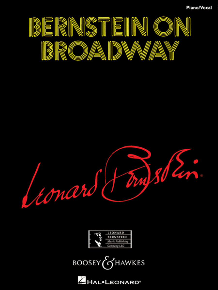 Bernstein on Broadway Piano, Vocal scores gallery preview page 1