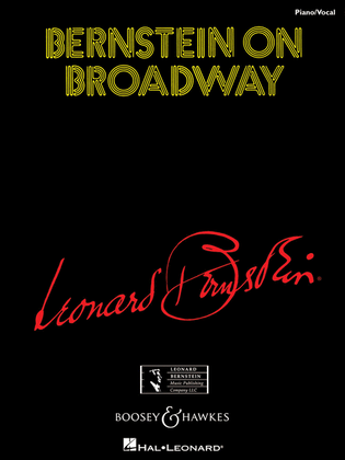 Book cover for Bernstein on Broadway
