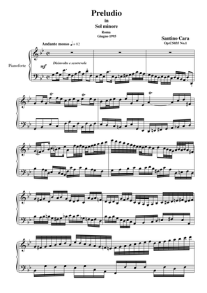 Prelude in G minor for piano