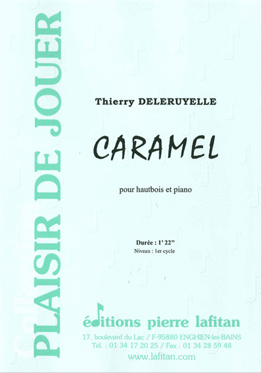 Caramel Piano Accompaniment scores gallery preview page 1