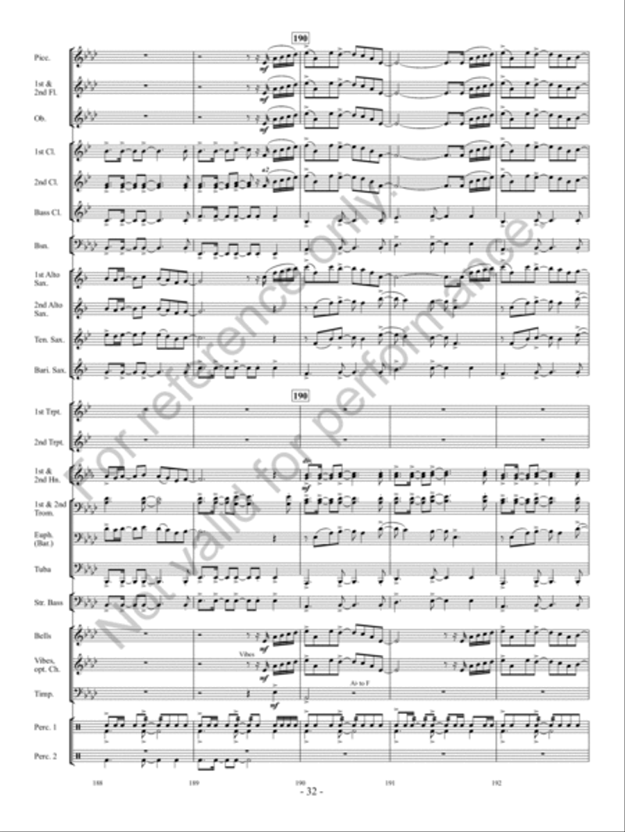 As Spring Arrives As Spring Arrives Concert Band scores gallery preview page 31