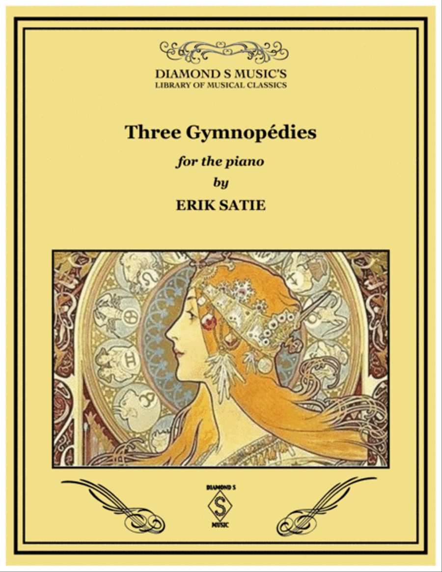 Three Gymnopedies by Erik Satie - Piano Solo Piano Solo scores gallery preview page 1