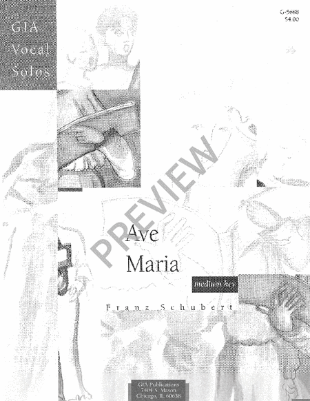 Ave Maria - Medium Key edition