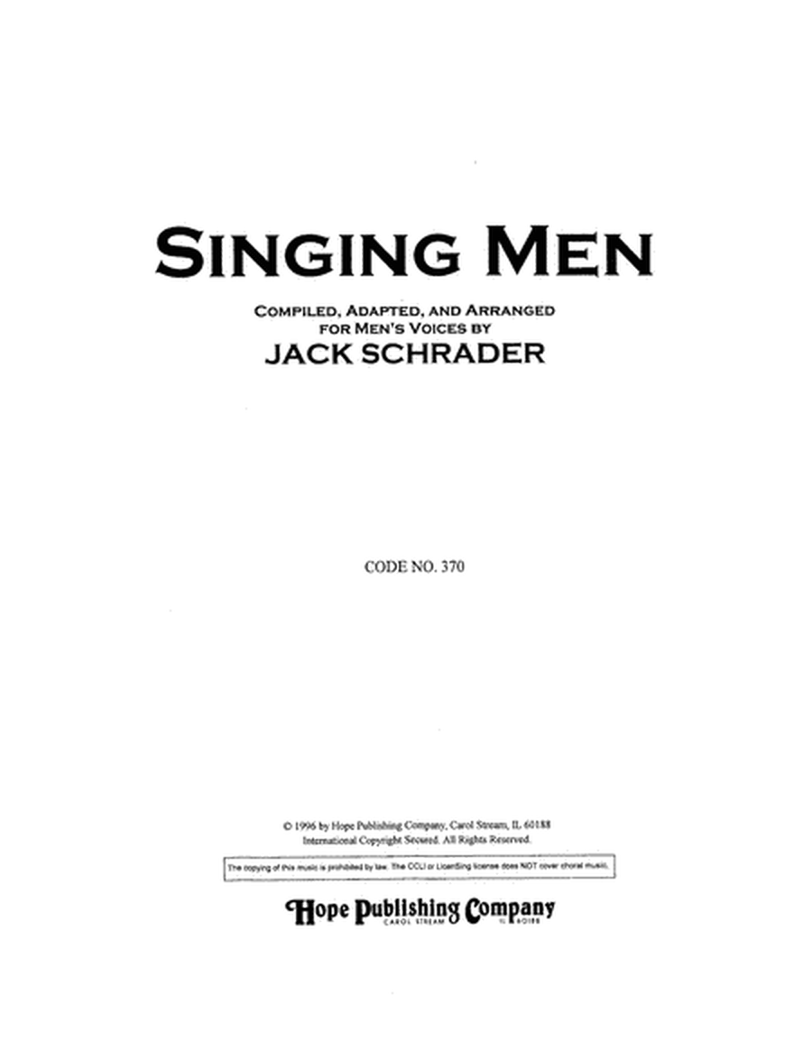 Singing Men, Vol. 1 image number null