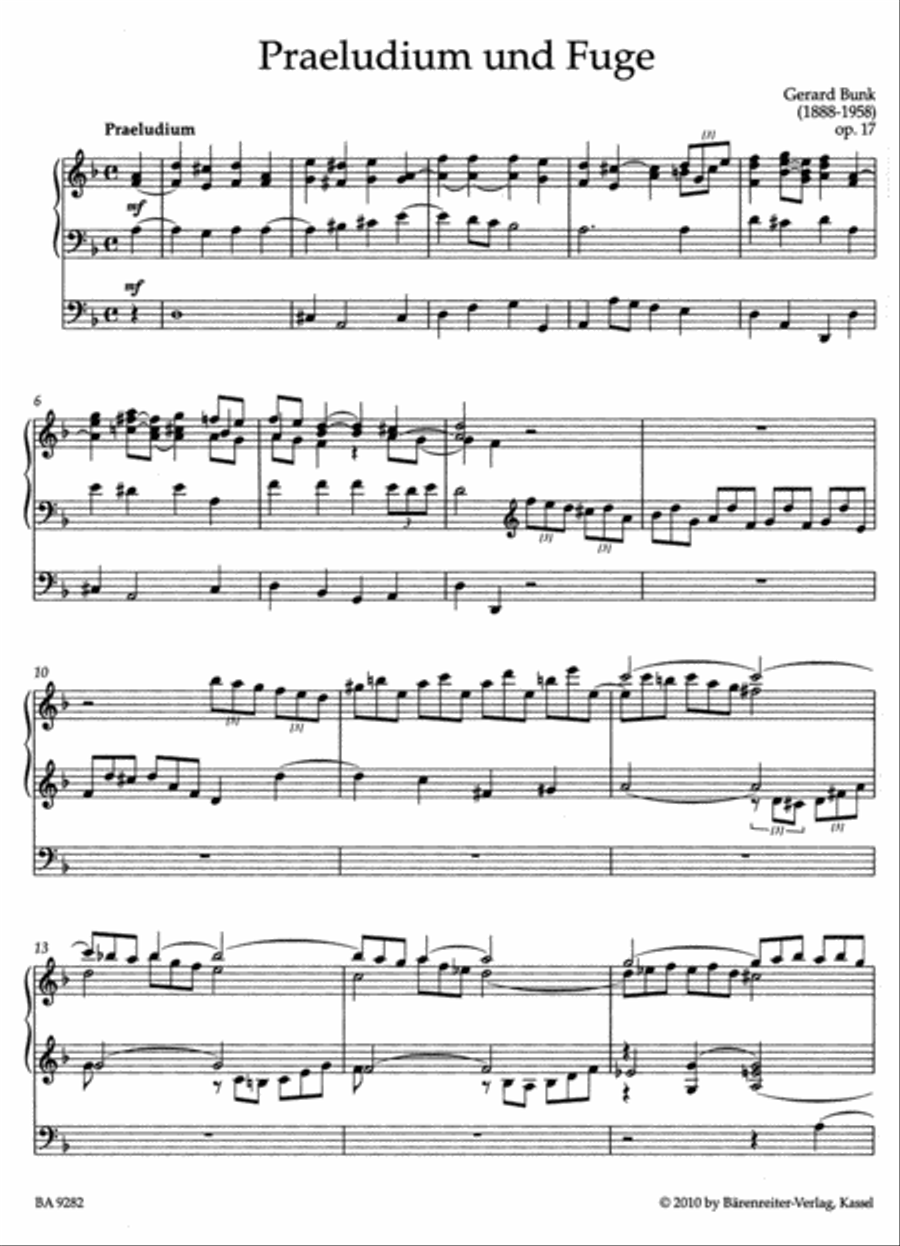 Samtliche Orgelwerke, Band II Organ scores gallery preview page 2