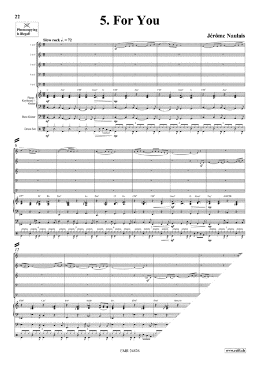 Play With Your Band Volume 2 Woodwind Quintet scores gallery preview page 8