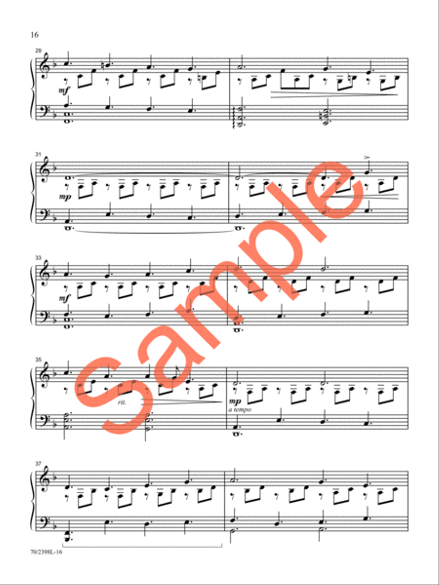 Rest for Your Soul Piano Solo scores gallery preview page 14
