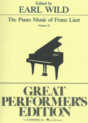 Book cover for Piano Music of Franz Liszt - Volume 2