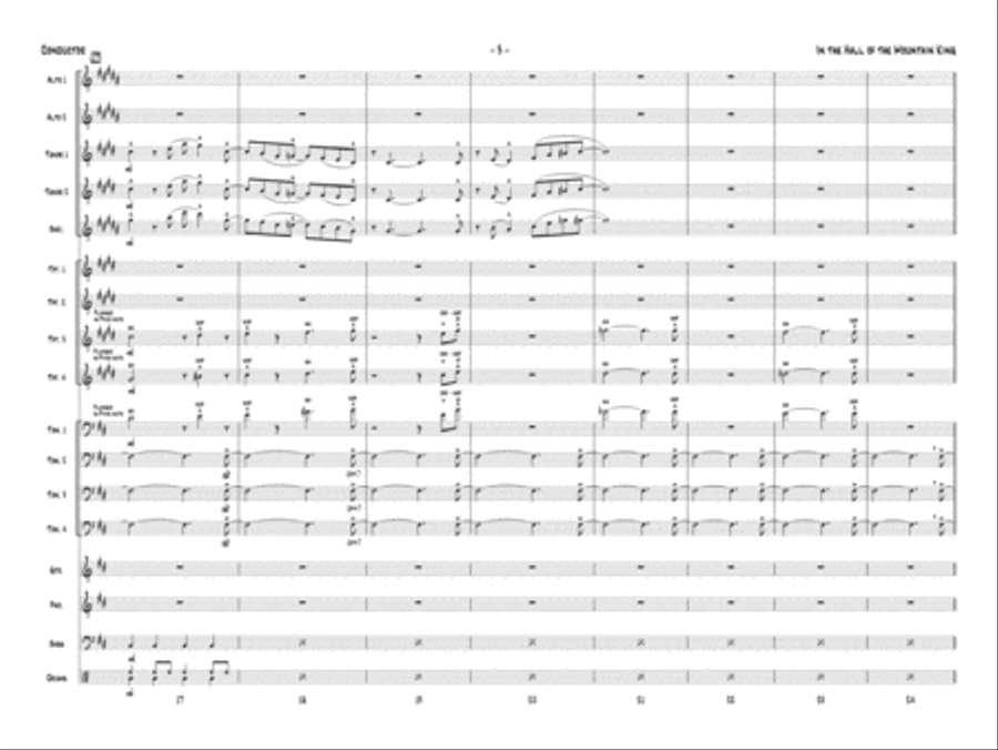 Peer Gynt Suite Peer Gynt Suite Jazz Ensemble scores gallery preview page 9