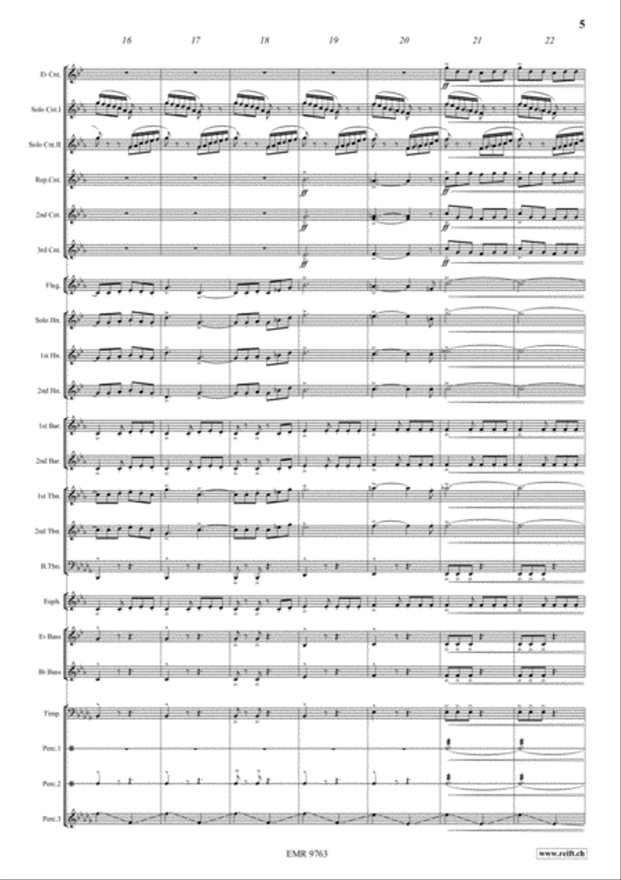 Rise of The Guardians Brass Band scores gallery preview page 6