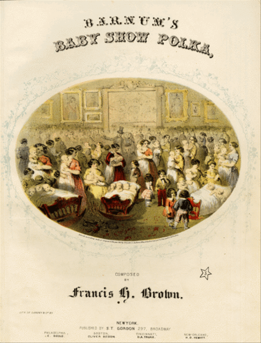 Barnum's Baby Show polk Piano Solo scores gallery preview page 1