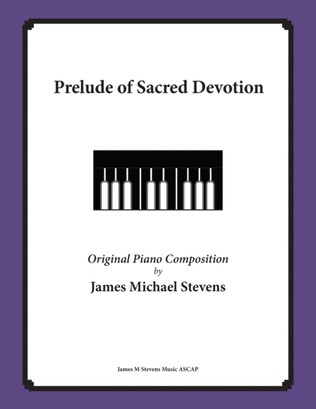 Book cover for Prelude of Sacred Devotion
