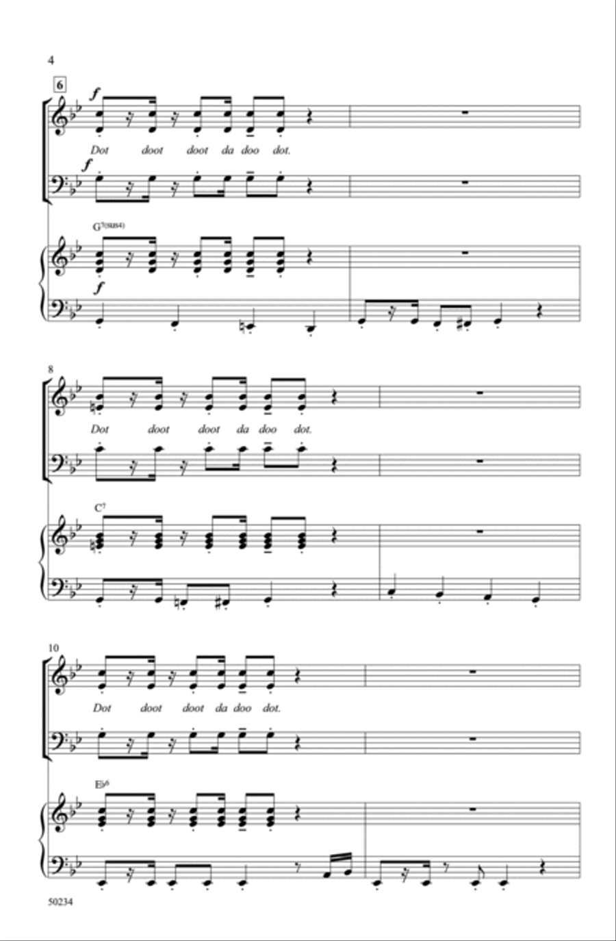 Let's Dance Let's Dance Choir scores gallery preview page 2