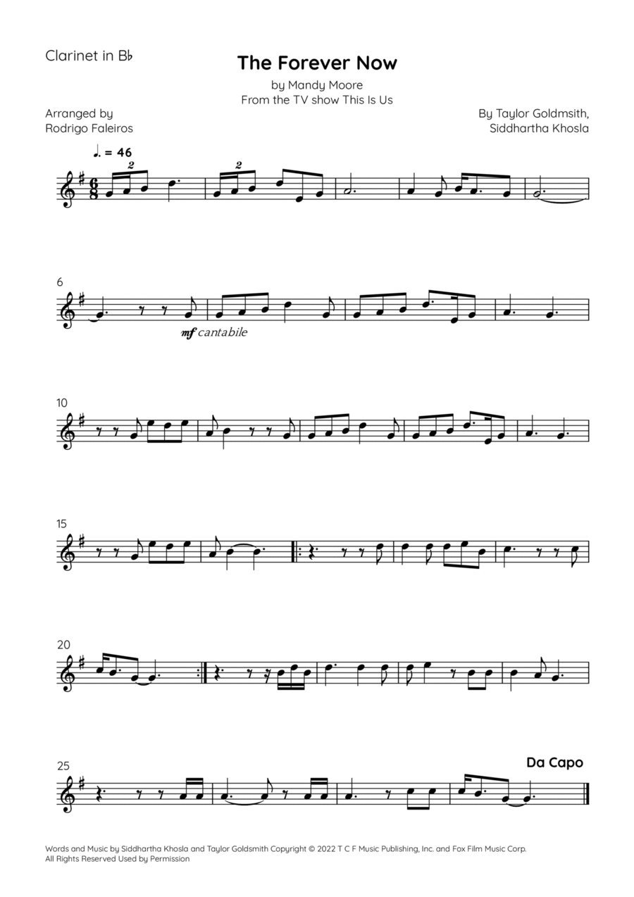 The Forever Now Chamber Music scores gallery preview page 1