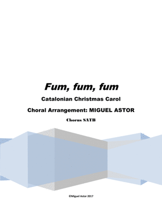 Book cover for Fum, fum, fum