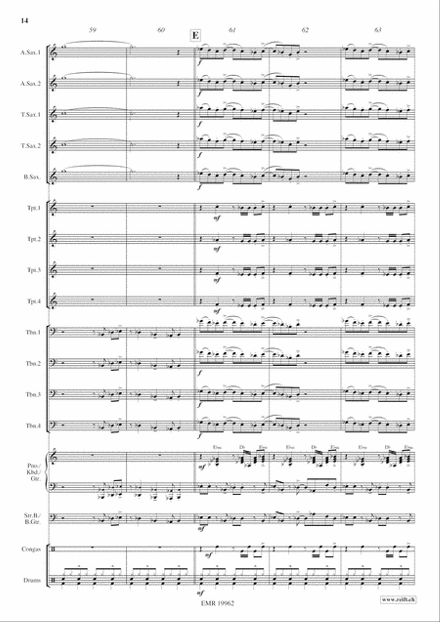 Discoland Big Band scores gallery preview page 15