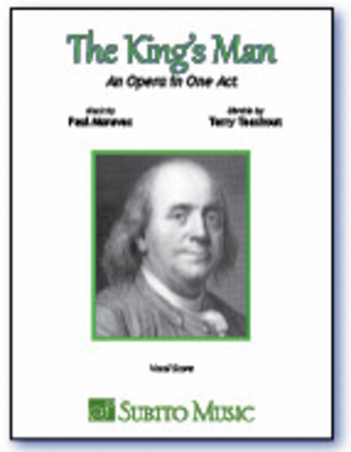 Book cover for The King's Man An Opera in One Act