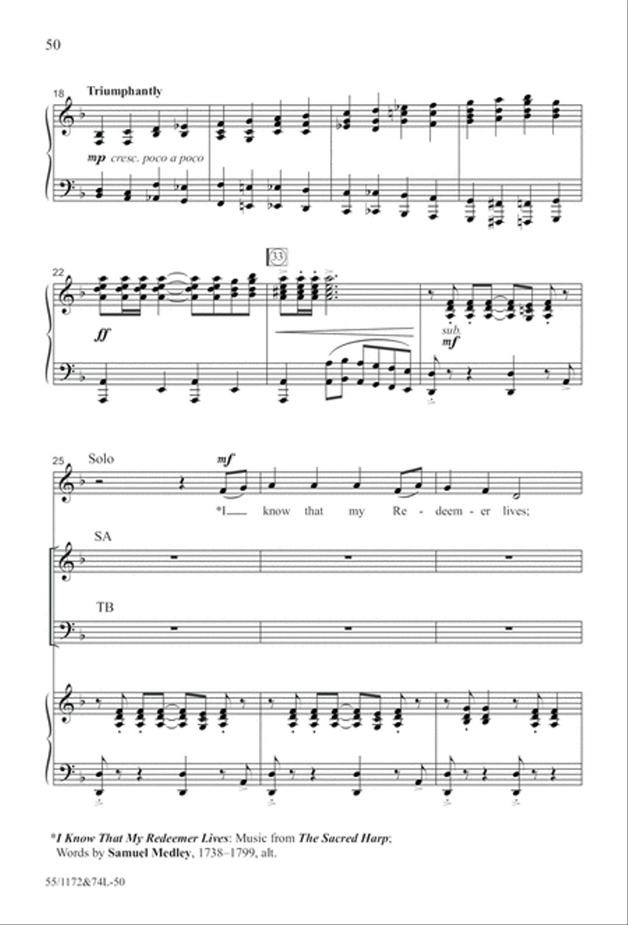 The Easter Story The Easter Story 4-Part scores gallery preview page 51