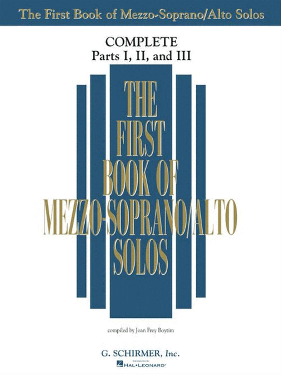 The First Book of Solos Complete – Parts I, II and III Voice scores gallery preview page 2