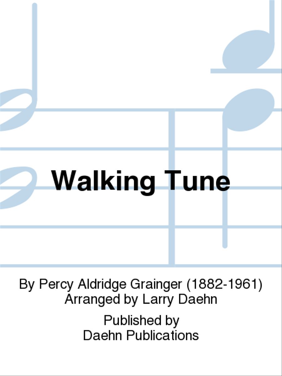 Walking Tune Concert Band scores gallery preview page 1