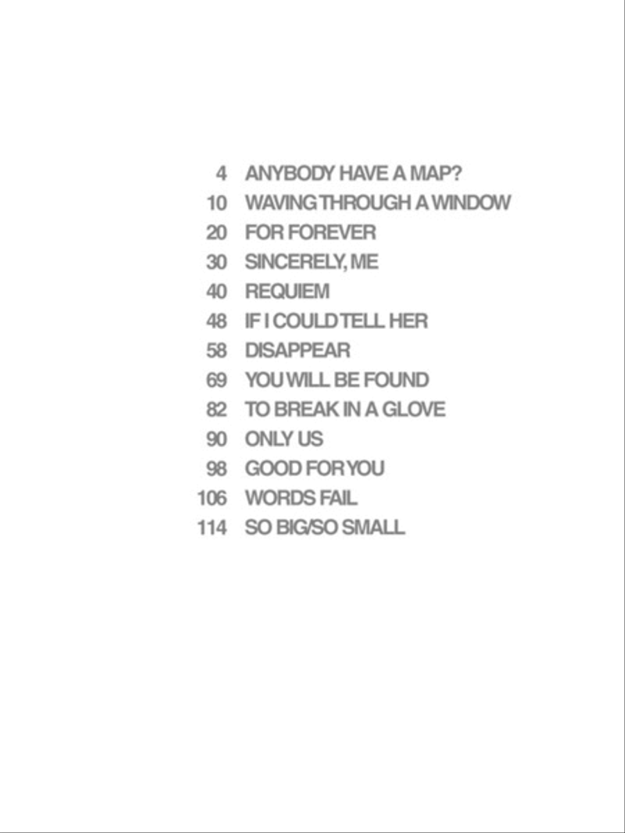Dear Evan Hansen Voice scores gallery preview page 2