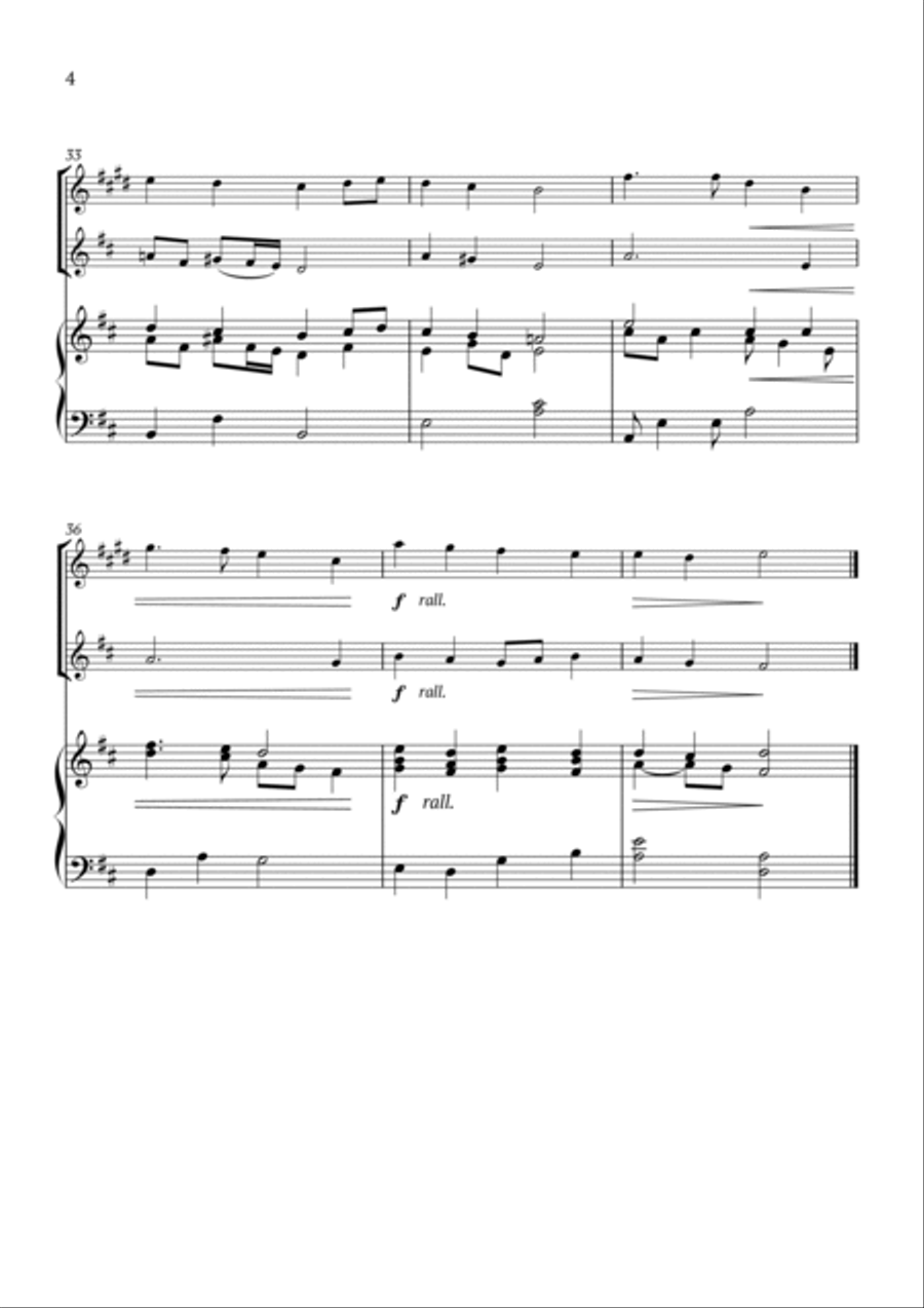 Angels From the Realms of Glory B-Flat Clarinet scores gallery preview page 4