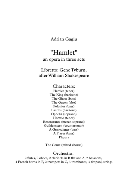 "Hamlet", op. 64 image number null