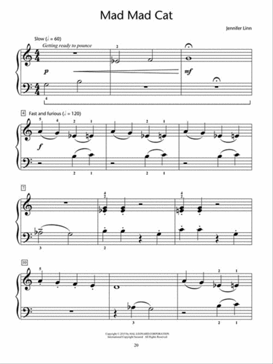 Animals Have Feelings Too Piano Method scores gallery preview page 6