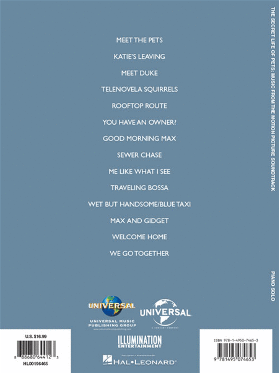 The Secret Life of Pets The Secret Life of Pets Piano Solo scores gallery preview page 6