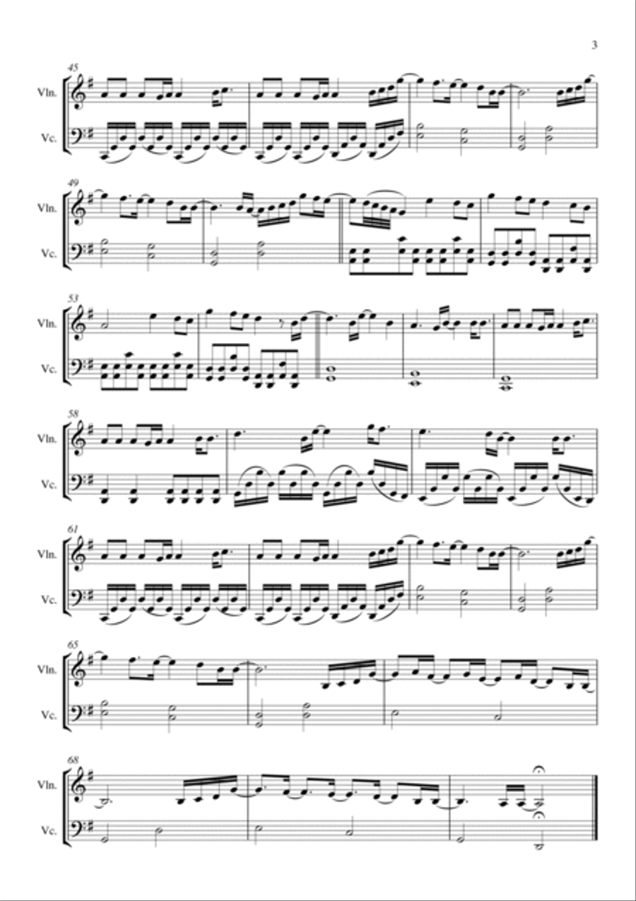 All Of Me Score and Parts scores gallery preview page 4