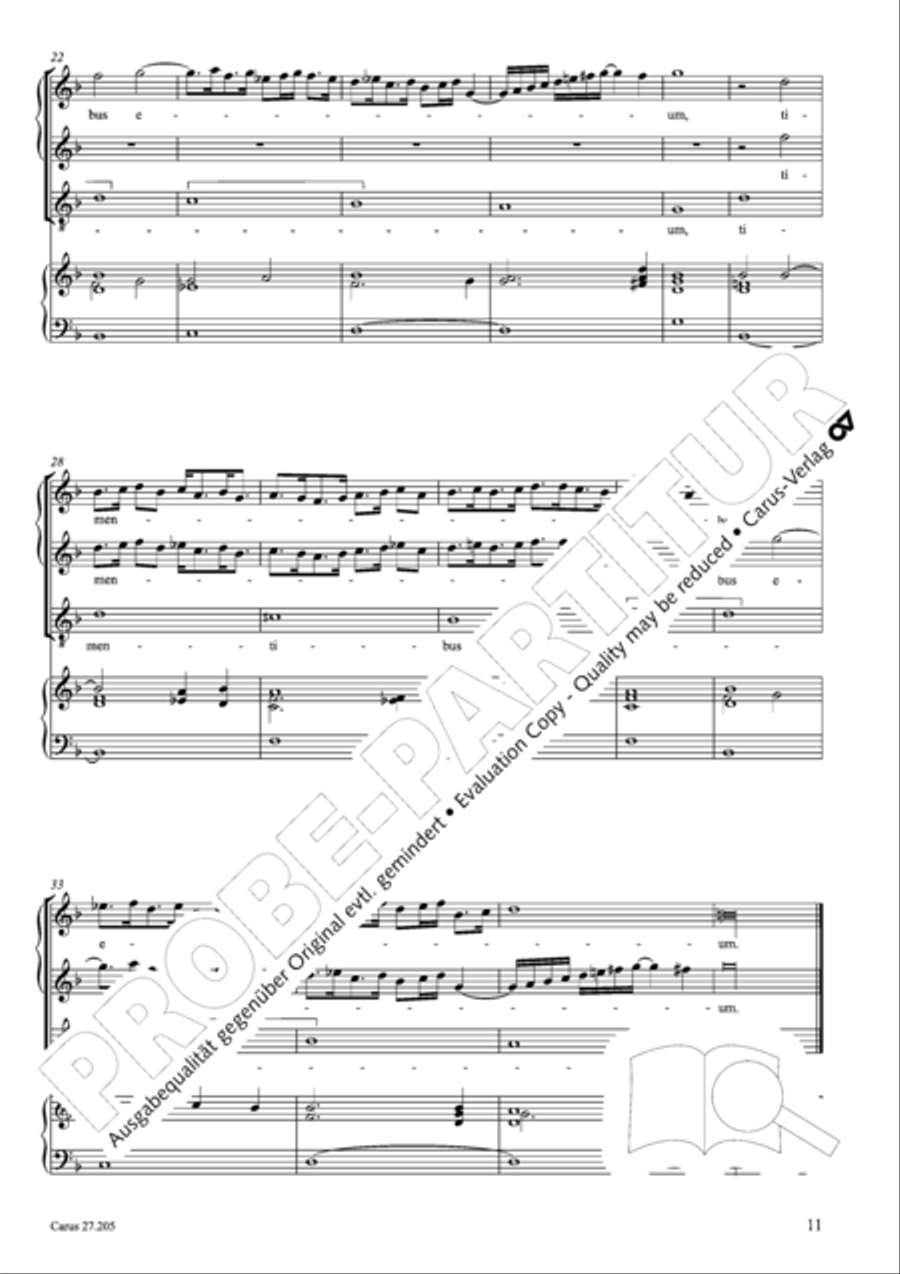 Magnificat a 6 (Magnificat a sei voci) Choir scores gallery preview page 20