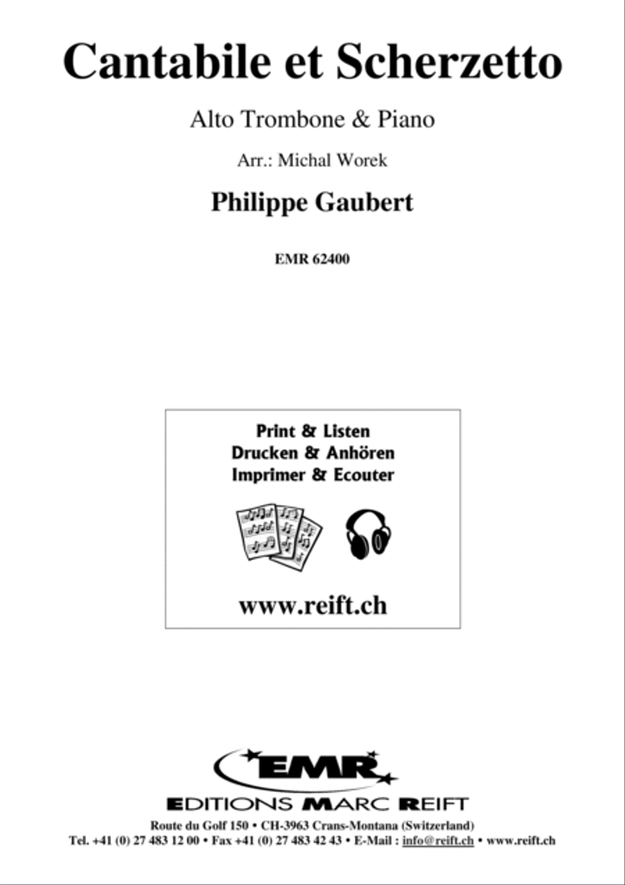 Cantabile et Scherzetto Piano Accompaniment scores gallery preview page 2