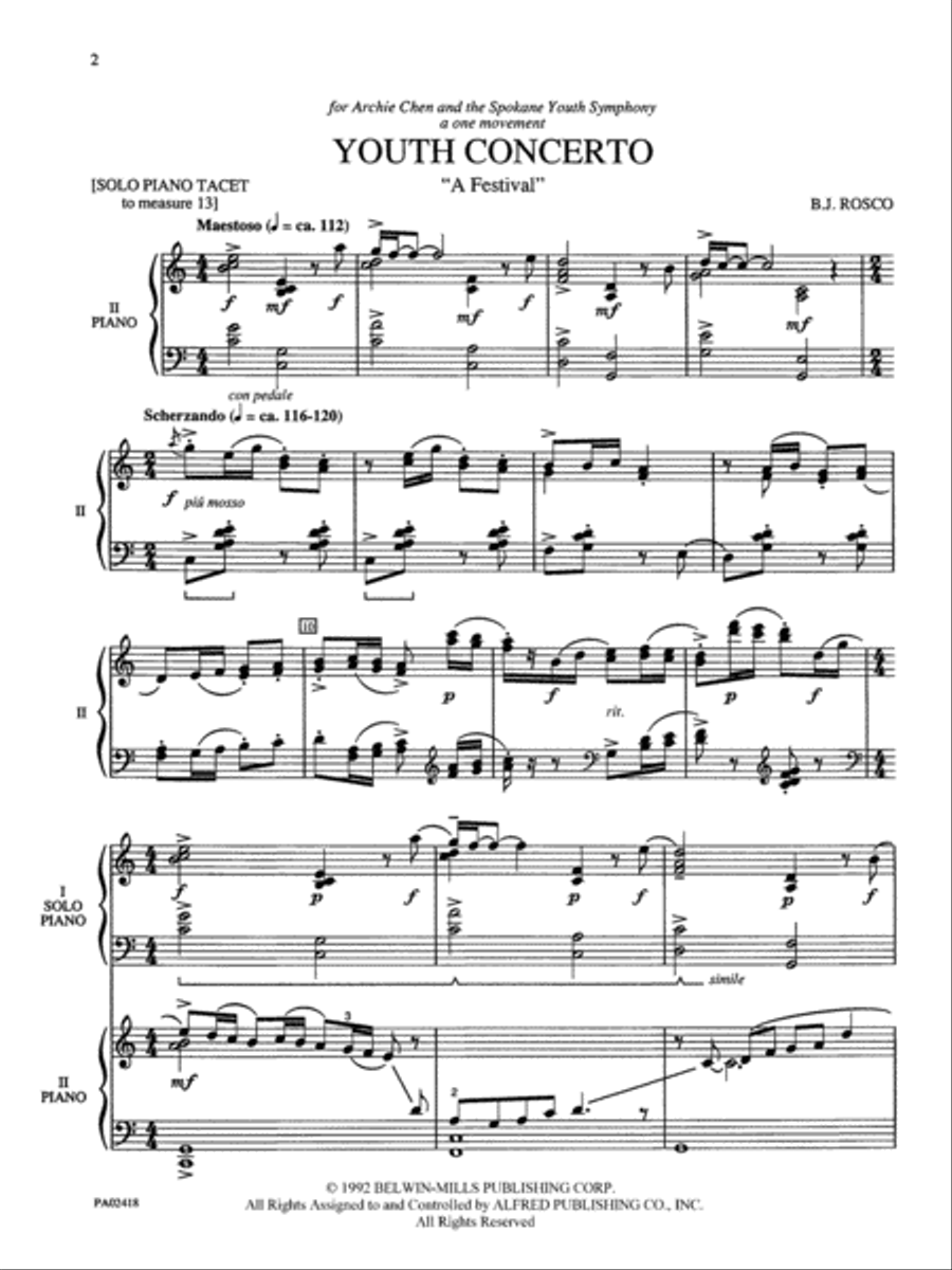 Youth Concerto A Festival Small Ensemble scores gallery preview page 3