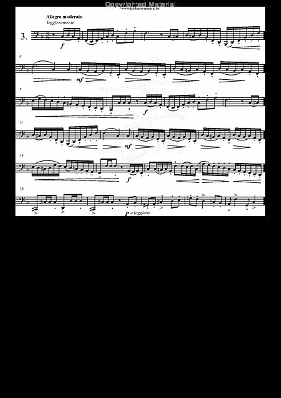 12 Etudes Brillantes Tuba scores gallery preview page 4