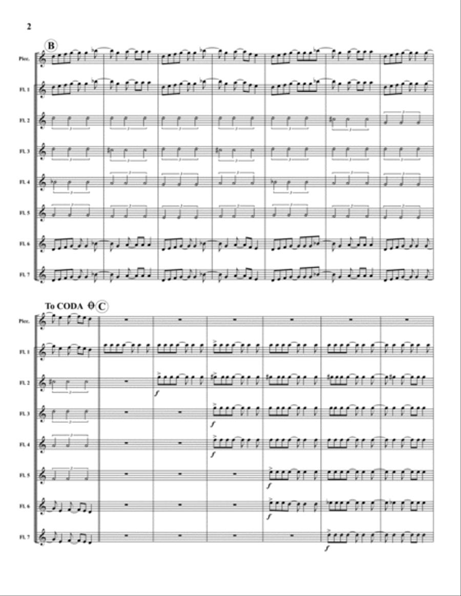 Global Village Samba Global Village Samba Large Ensemble scores gallery preview page 2