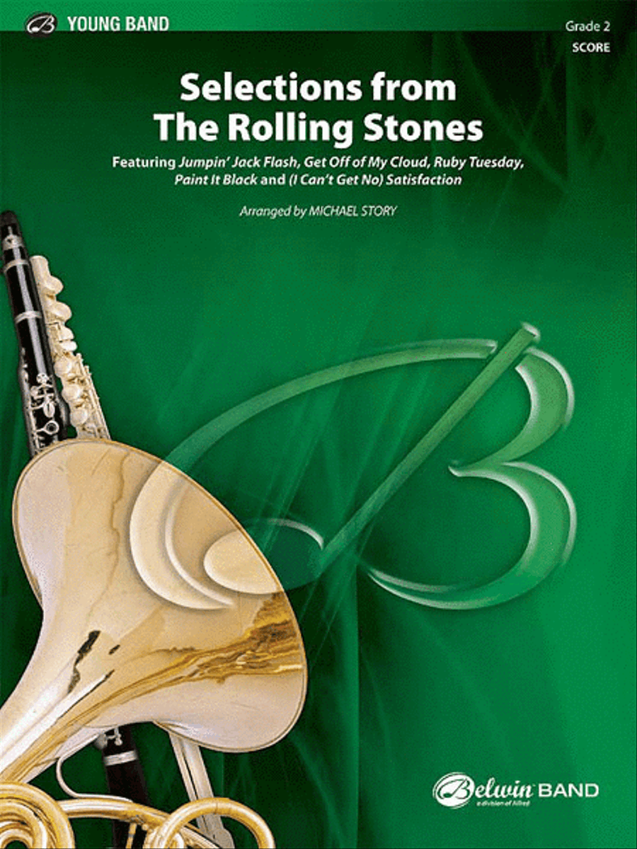 Selections from The Rolling Stones Concert Band scores gallery preview page 1