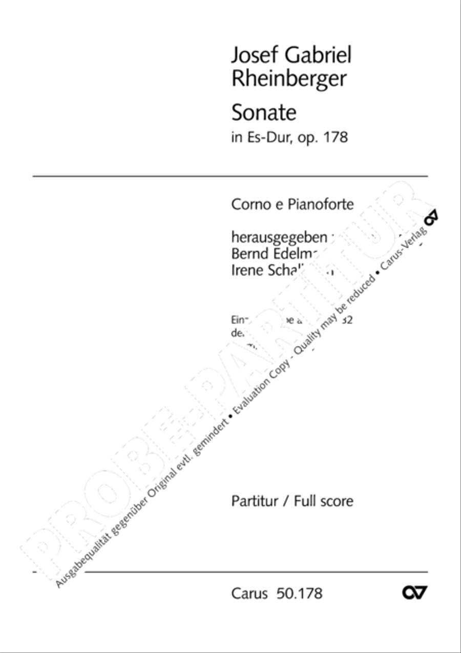 Hornsonate Horn scores gallery preview page 4