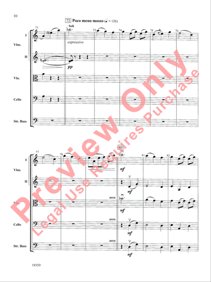 Legend String Orchestra scores gallery preview page 11