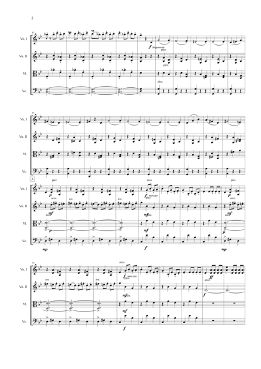 Danse Macabre Danse Macabre String Quartet scores gallery preview page 2