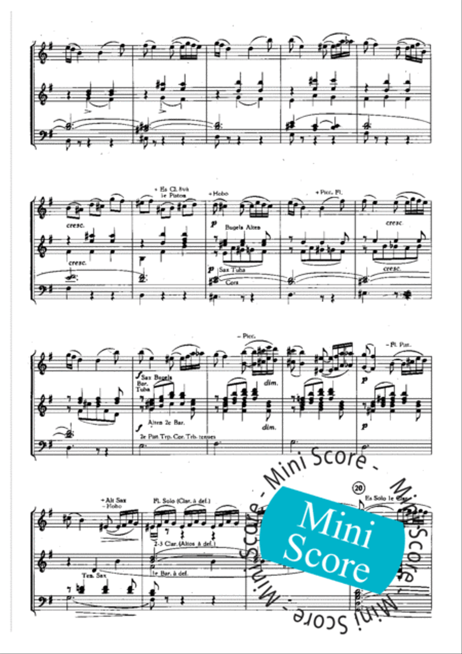 Ballet D'Isoline Ballet D'Isoline Concert Band scores gallery preview page 16
