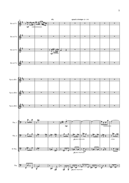 Suite - Op. 14 - 1st movement - Brass Choir image number null