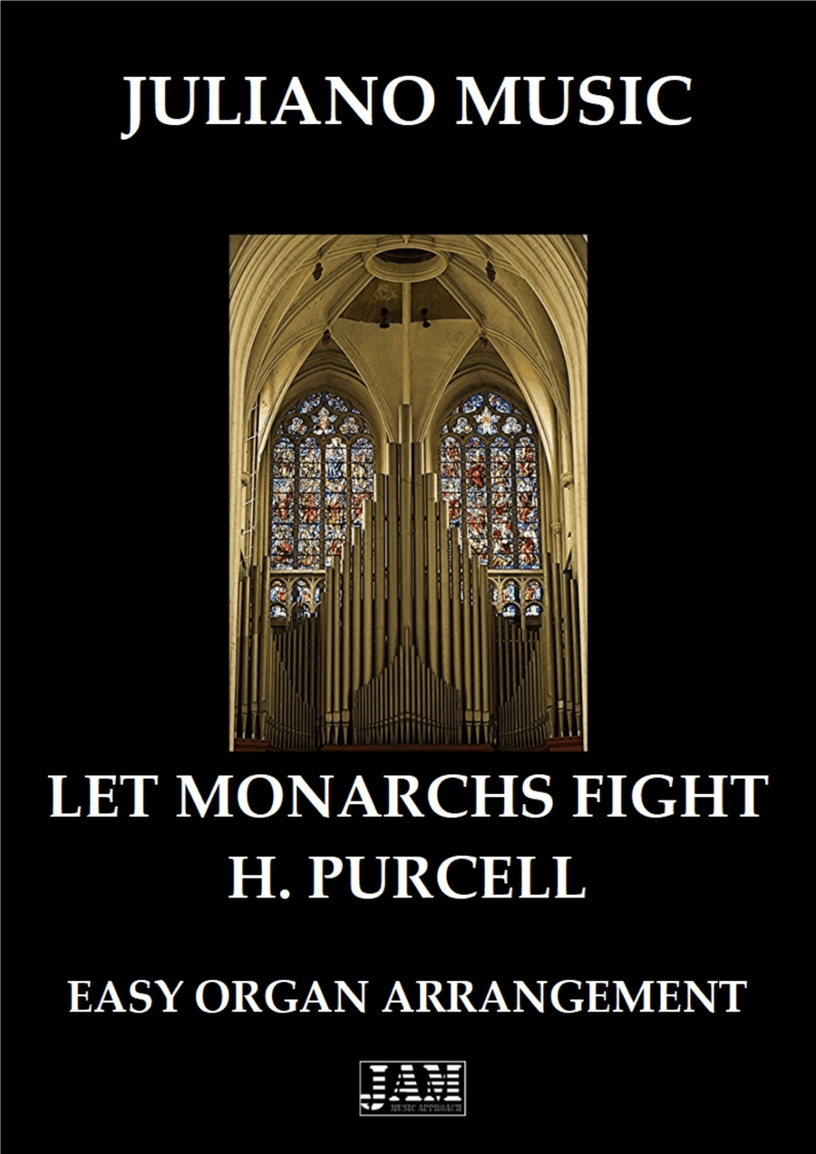 LET MONARCHS FIGHT (EASY ORGAN) - H. PURCELL Organ Solo scores gallery preview page 1