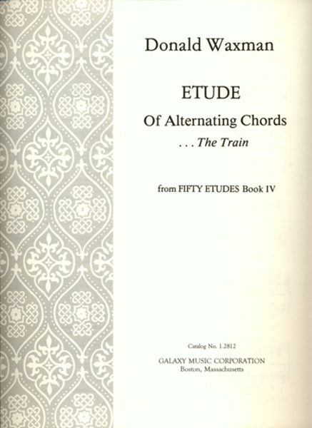 Etude No. 50: Alternating Chords (The Train)