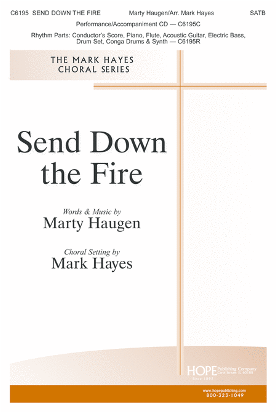 Send Down the Fire Send Down the Fire Choir scores gallery preview page 1