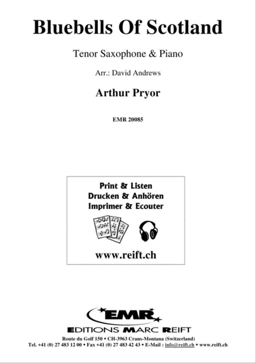 Bluebells Of Scotland Tenor Saxophone scores gallery preview page 2